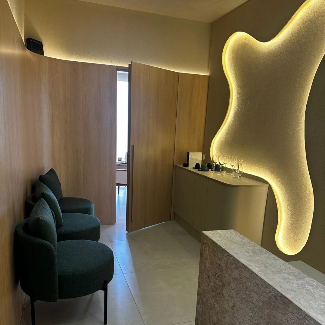 Sala de espera da Clínica Ambrosano